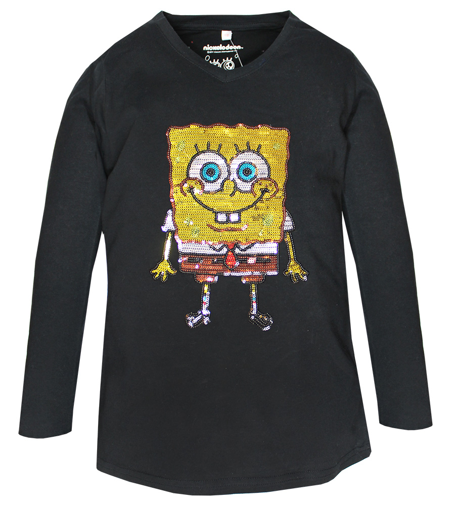 SPONGEBOB T-SHIRT BLUZKA DLA DZIEWCZYNKI XXS 140