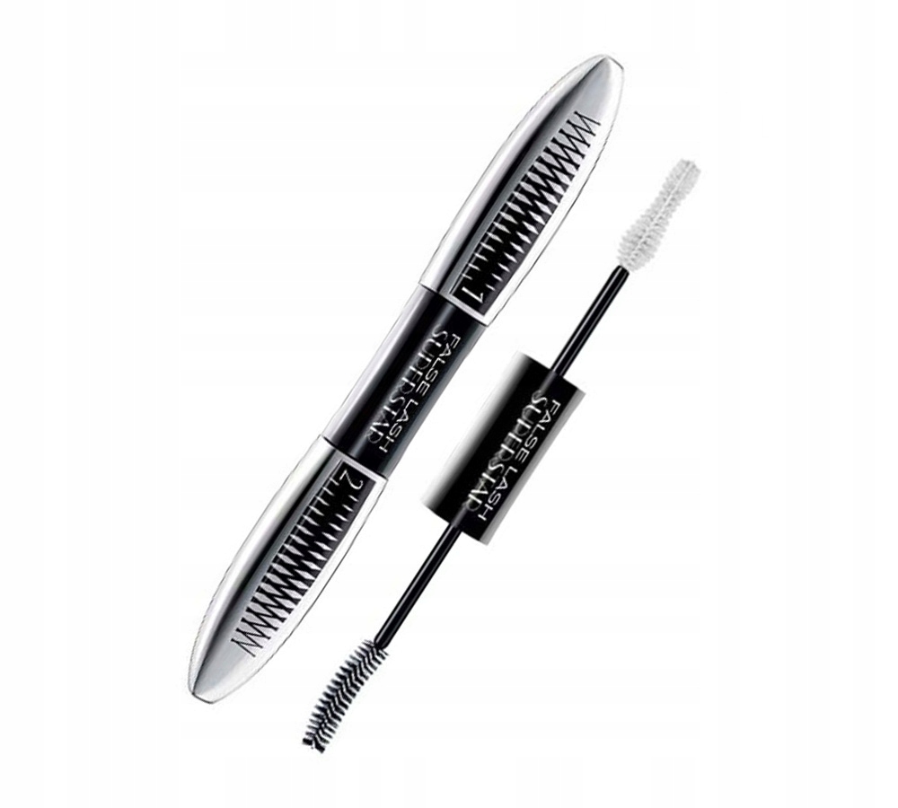 LOREAL TUSZ SUPERSTAR EFEKT PUSH UP CZARNY 2W1