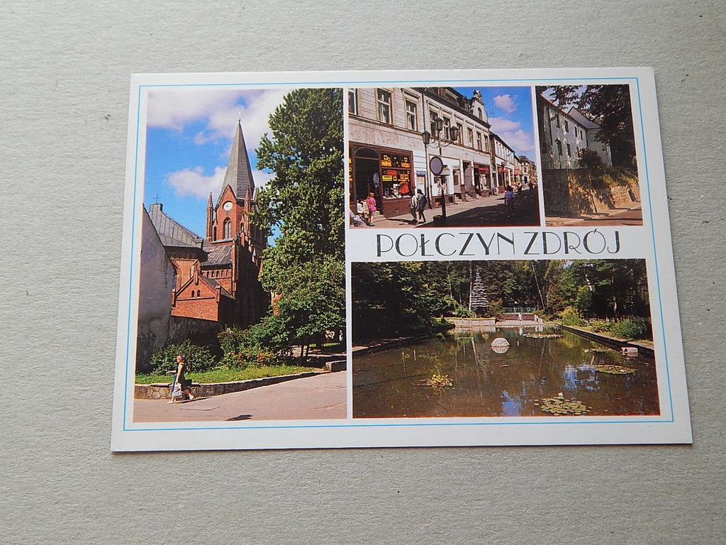 Połczyn Zdrój park kościół zamek