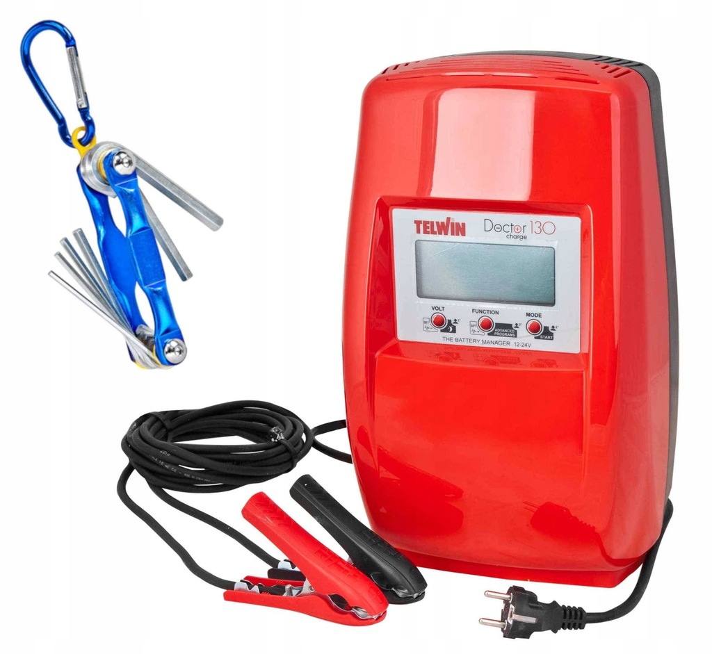 TELWIN DOCTOR CHARGE 130 PROSTOWNIK AUTOMAT 6-24V
