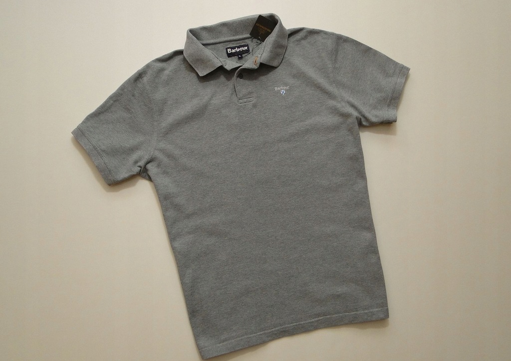 Koszulka BARBOUR TARTAN of England Grey Polo / XL