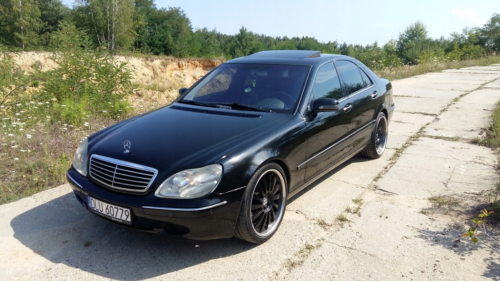 Mercedes W220 S430 V8 super stan alu 20' Warto!