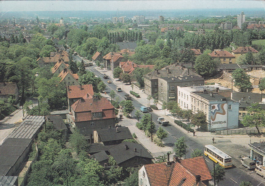 ZIELONA GÓRA - UL. WROCŁAWSKA - E-14- Z LOTU PTAKA