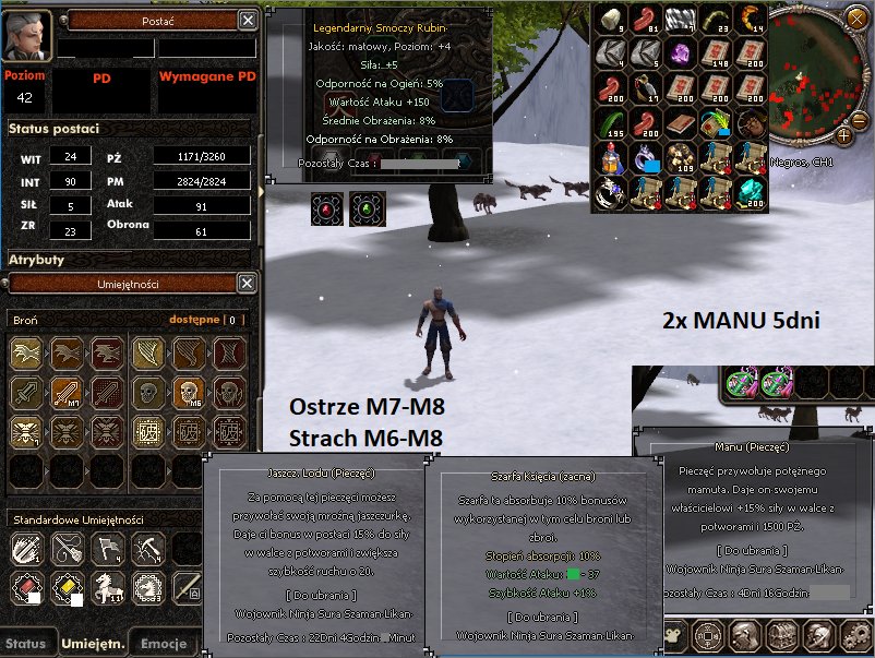 SURA WP 42lv PERF RUBIN !! MANU !! Metin2 Negros !