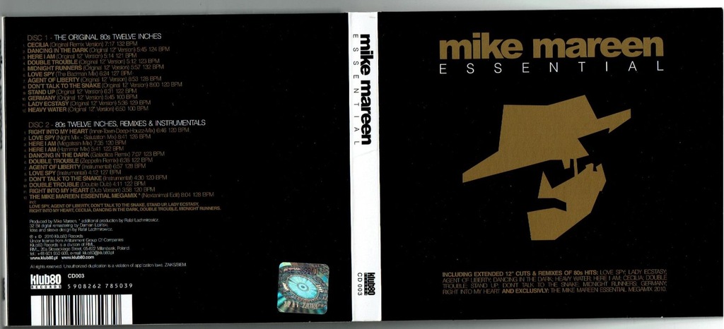 MIKE MAREEN - Essential [2CD] UNIKAT ! Italo Disco