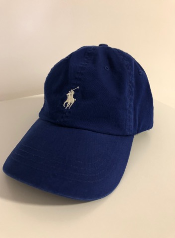 Ralph Lauren czapka z daszkiem niebieska blue nowa