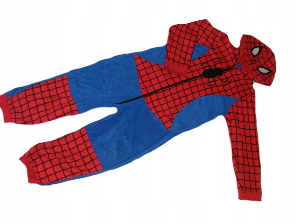 Pajacyk piżama dla chłopca Spiderman 122-128 7-8 l