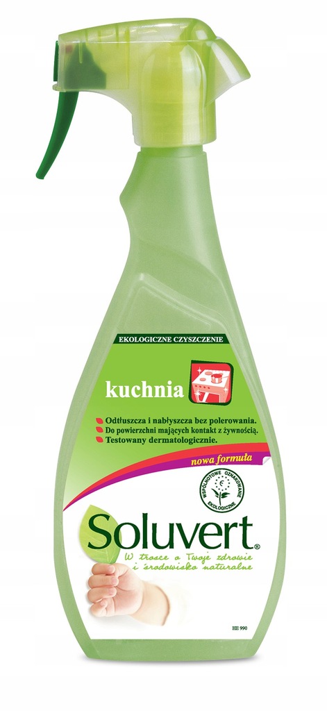 Soluvert Ekologiczny płyn odtłuszczający do kuchni - 7364682917 ...