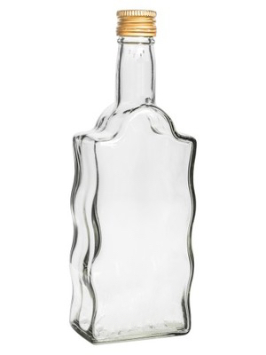 BUTELKA OZDOBNA FALA 200ML Z ZAKRĘTKĄ NA NALEWKI !