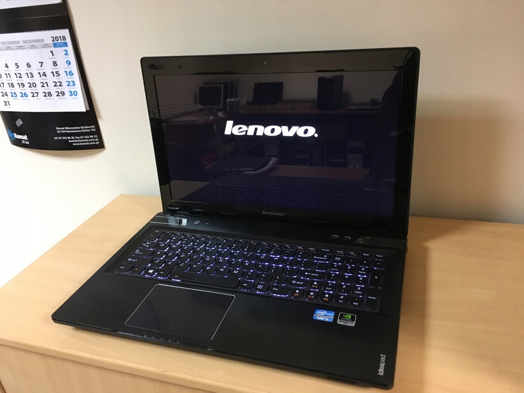 Lenovo Y580 procesor i5/SSD/HDD/8GB ddr/win10