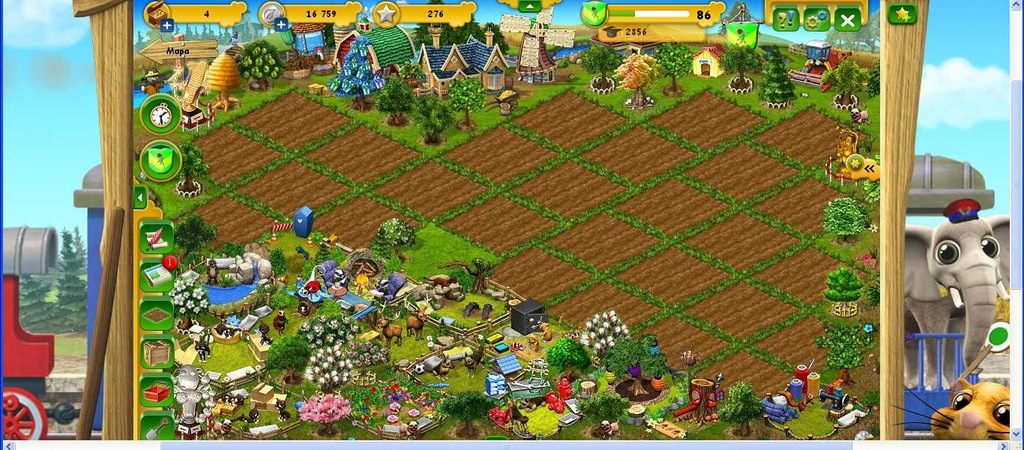 Konto farmerama lvl 88 baharama lvl 246