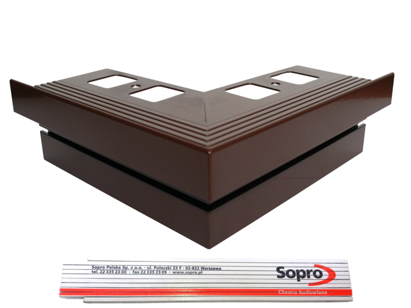 SOPRO PT 266 NAROŻNIK PROFILI TARAS-BALKON KOLORY