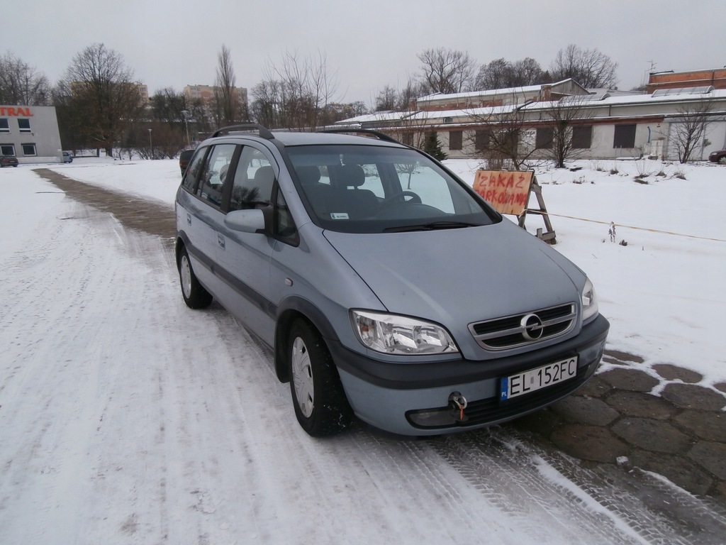 Opel Zafira. 100% Bezwypadkowy. Uszkodzony.