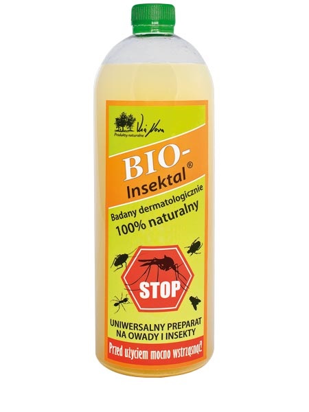 BIO-INSEKTAL ŚRODEK na wszy pchły kleszcze 1L