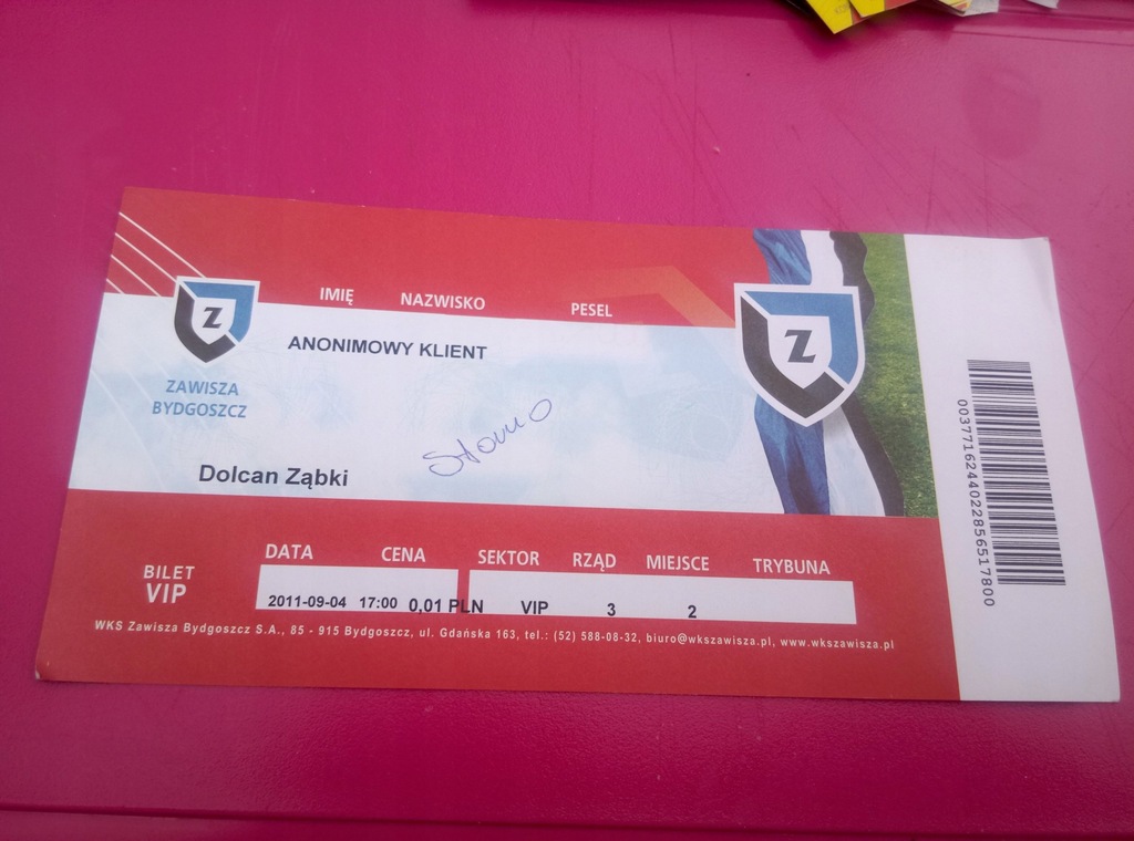 ZAWISZA BYDGOSZCZ - DOLCAN ZĄBKI 04-09-2011
