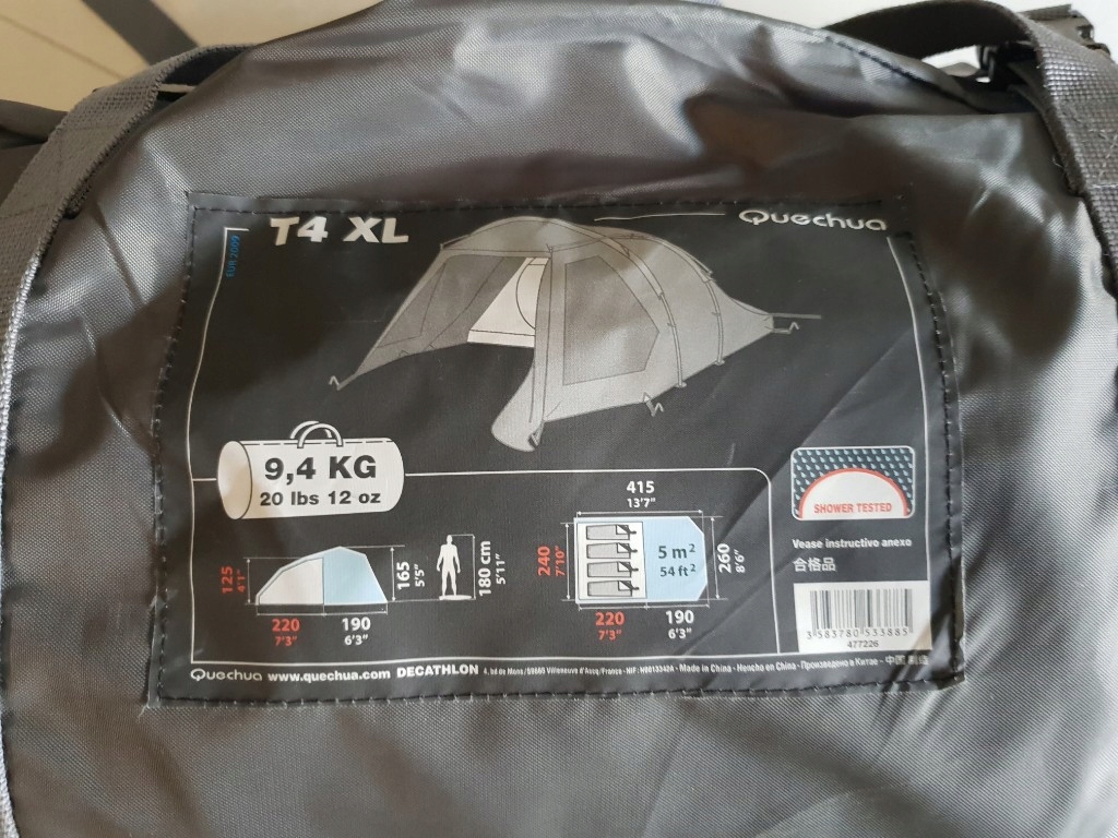 quechua t4 xl