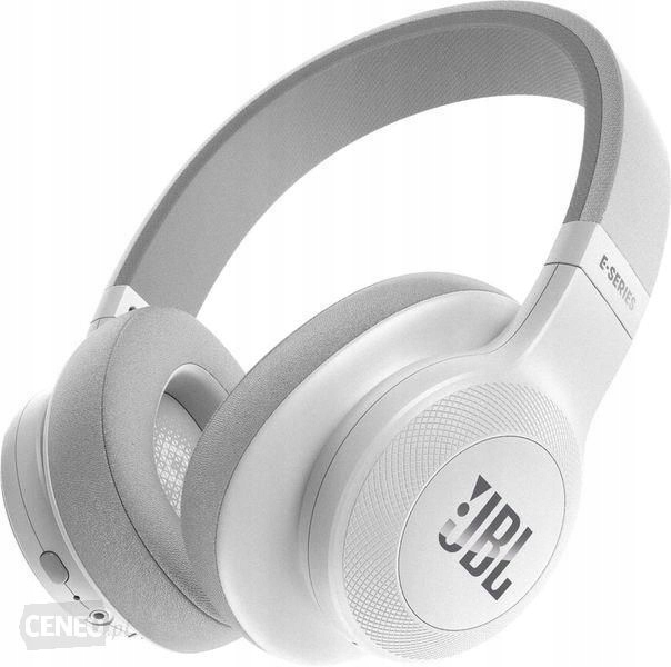 Bezprzewodowe słuchawki nauszne JBL E55BT białe