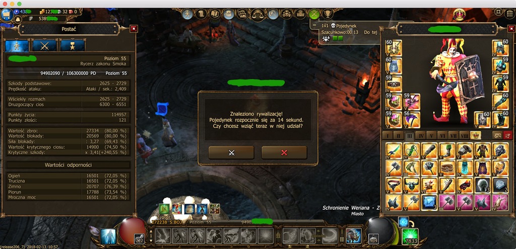 @@@ DRAKENSANG ONLINE - RYCERZ TANK GRIMMAG - MEGA