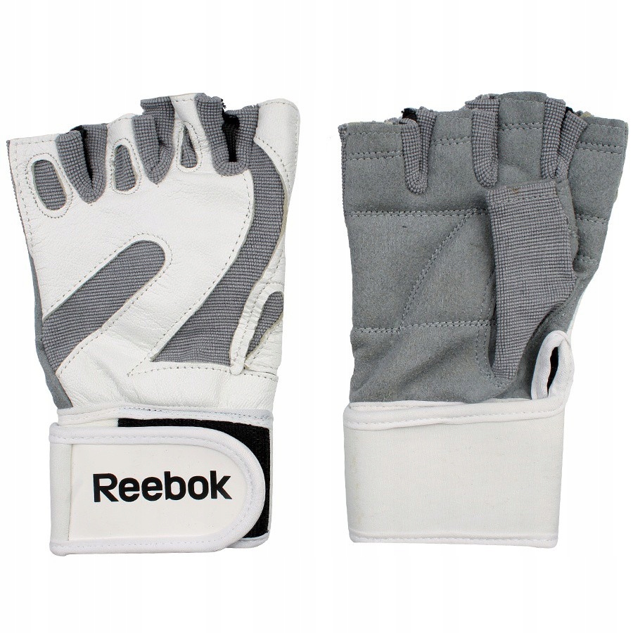 Rękawiczki treningowe Reebok I30010 M biały