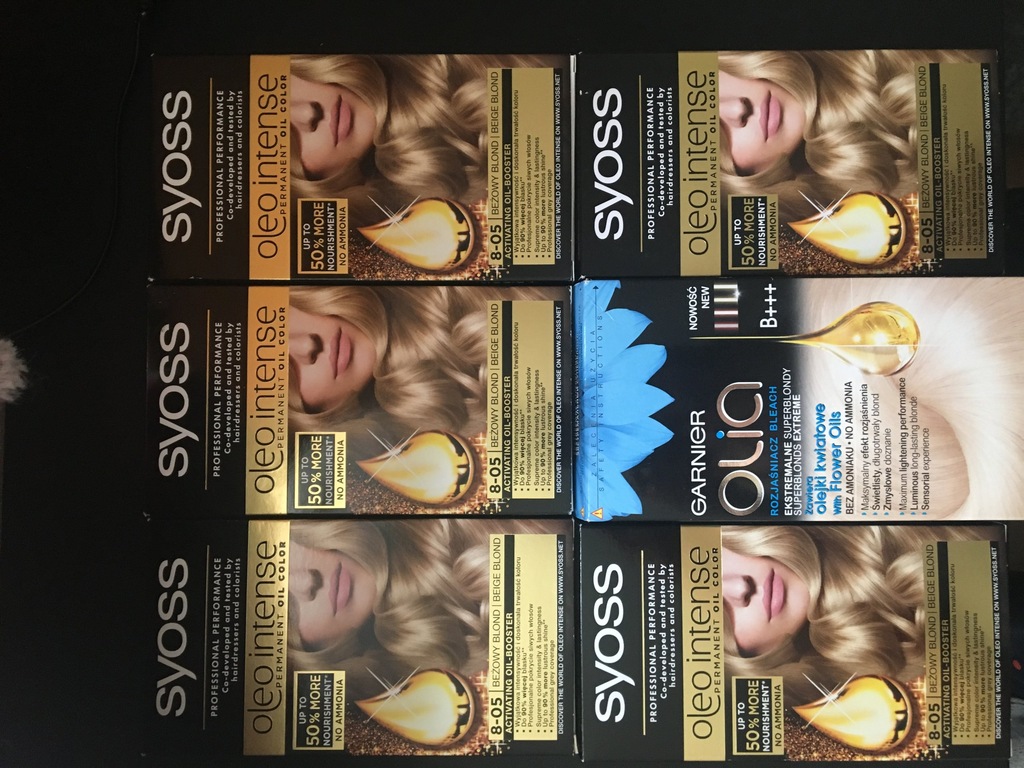 SAYOS FARBA DO WŁOSÓW BEŻOWY BLOND-GRATIS