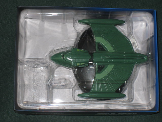 STAR TREK STATKI KOLEKCJA   ROMULAN  SCOUT  SHIP