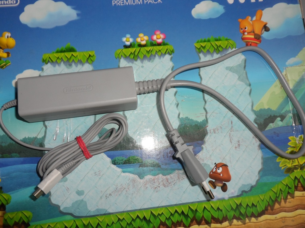 Oryginalny Zasilacz Nintendo Wii U do Gamepada