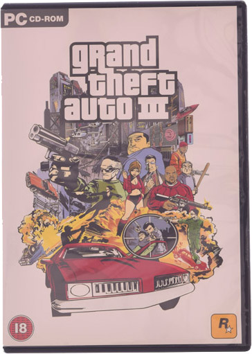 GRAND THEFT AUTO III GTA 3 | PLAKAT / MAPA | ENG