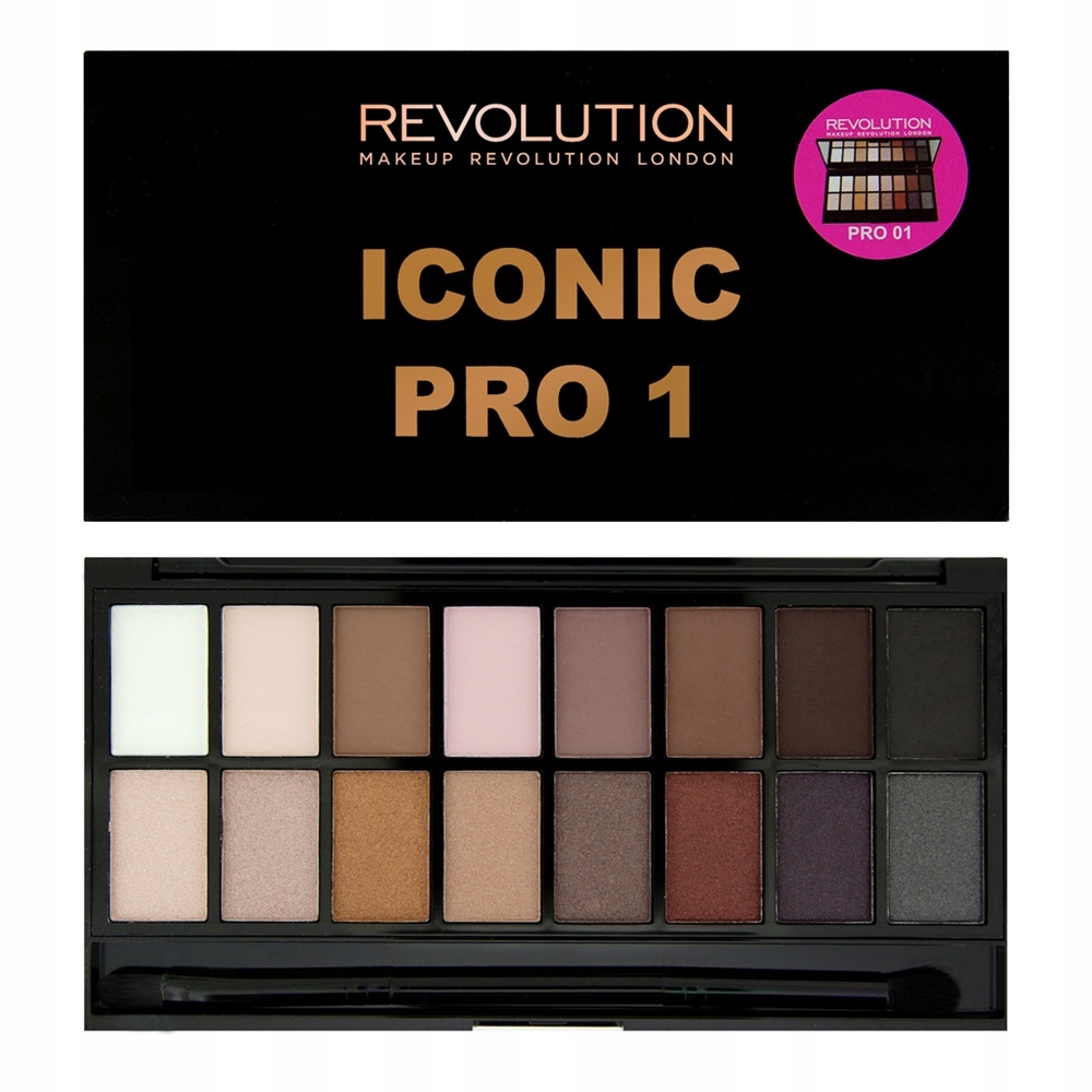 MAKEUP REVOLUTION PALETKA 16 CIENI *ICONIC PRO 1*