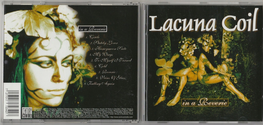 LACUNA COIL In a Reverie CD 1999 IDEALNA OKAZJA NM