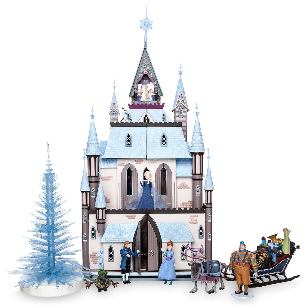 Zamek Arendel 60cm Frozen Elsa swieci Grajacy24H