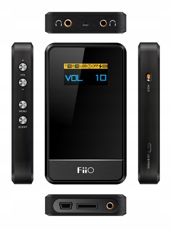 Wzmacniacz słuchawkowy DAC FiiO E07K