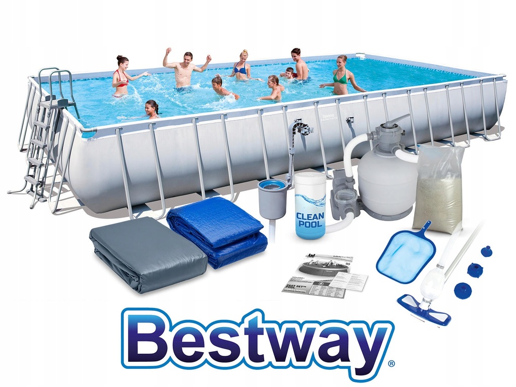 BASEN STELAŻOWY 956x488 DRABINKA BESTWAY 56479 9w1
