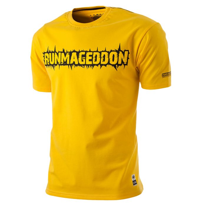 Pit Bull Runmageddon Koszulka żółta -S