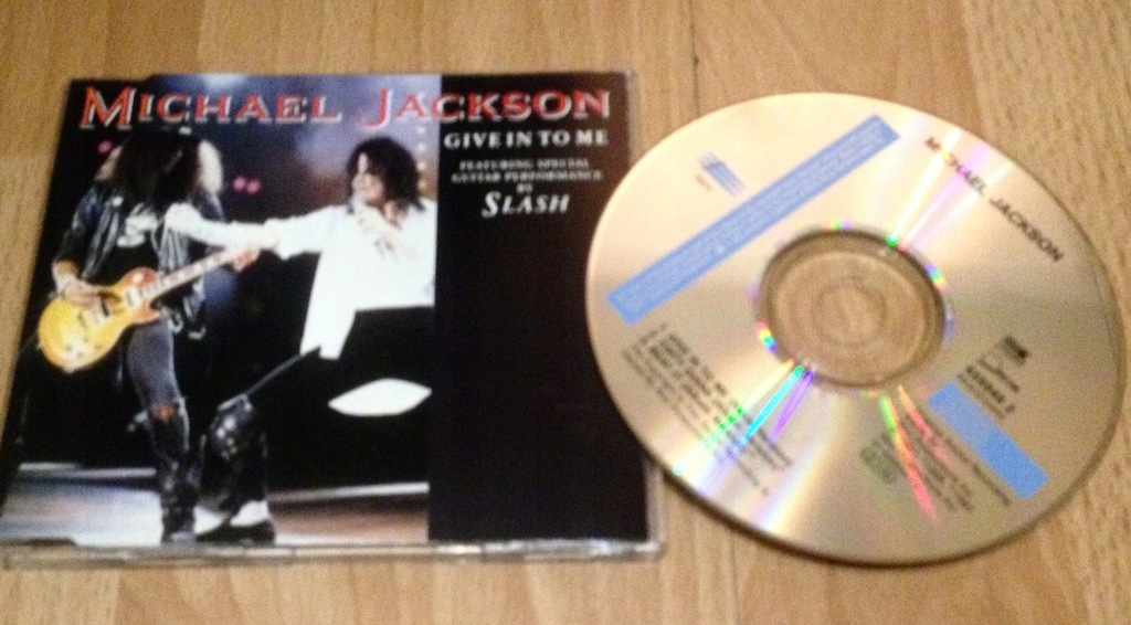 MICHAEL JACKSON / Slash CD Give in To Me/Remix
