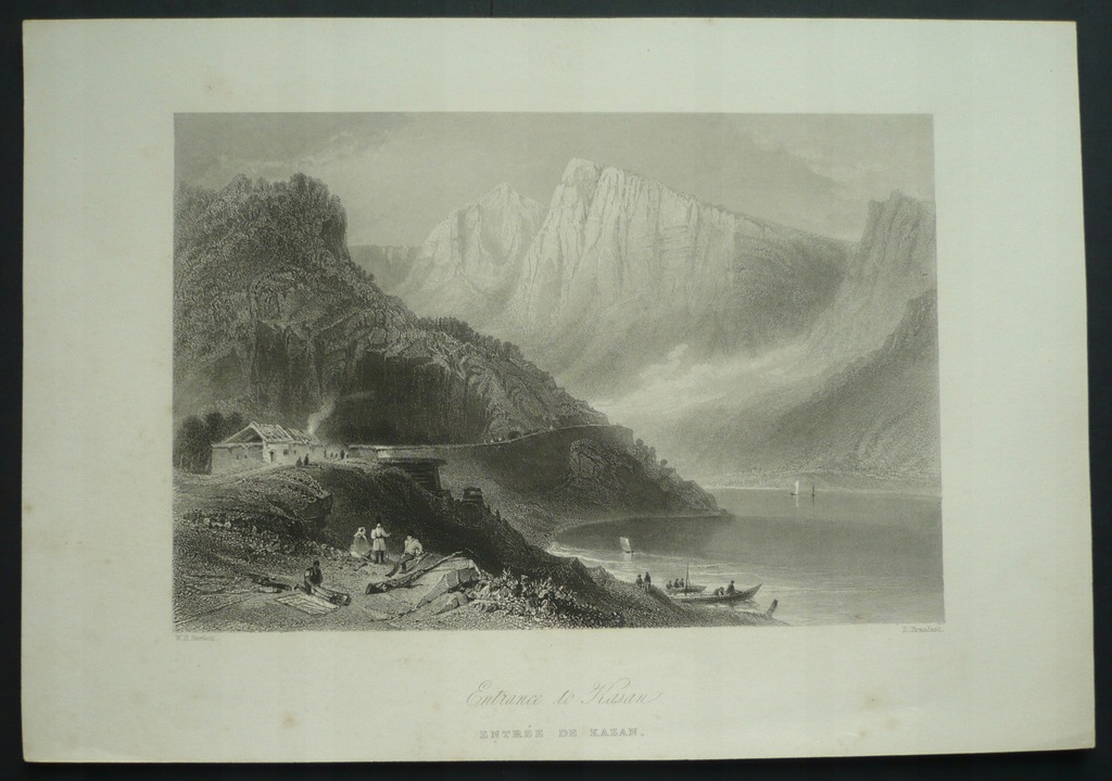 Dunaj Żelazna Brama Kasan, oryg. 1836