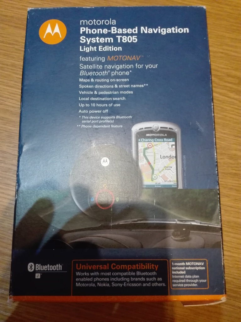 Motorola T805 odbiornik GPS Bluetooth