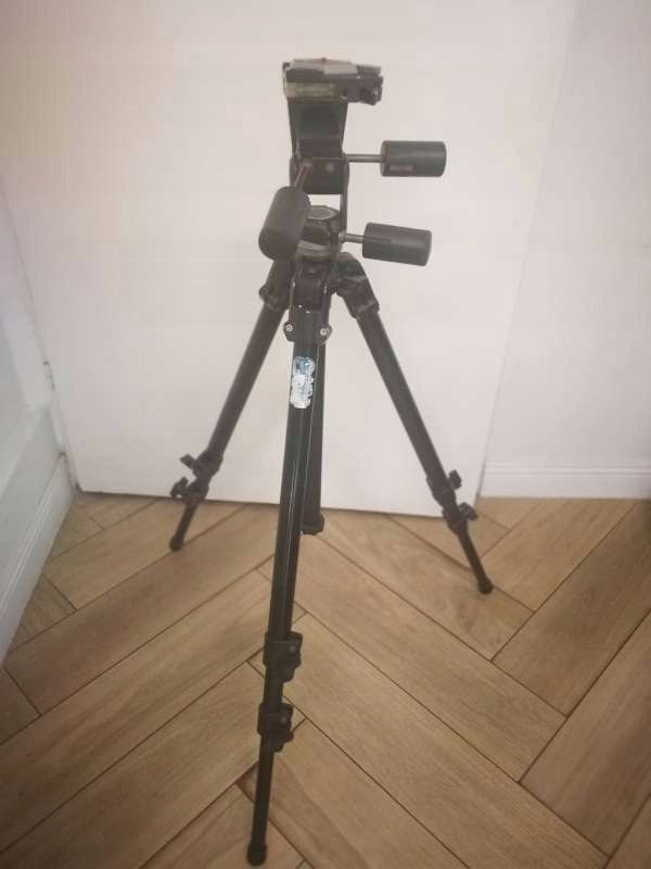 STATYW MANFROTTO 144B+GŁOWICA MANFROTTO 029 MK2