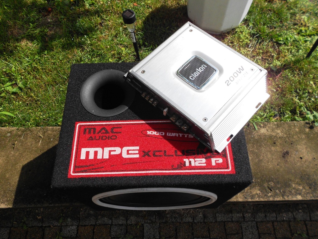 Car Audio: Mac Audio MPE 112P + Clarion APX2121E