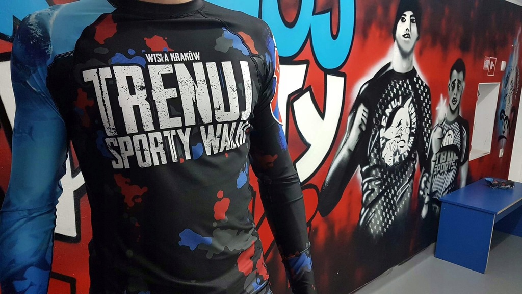 Wisła rashguard trenuj sporty walki S