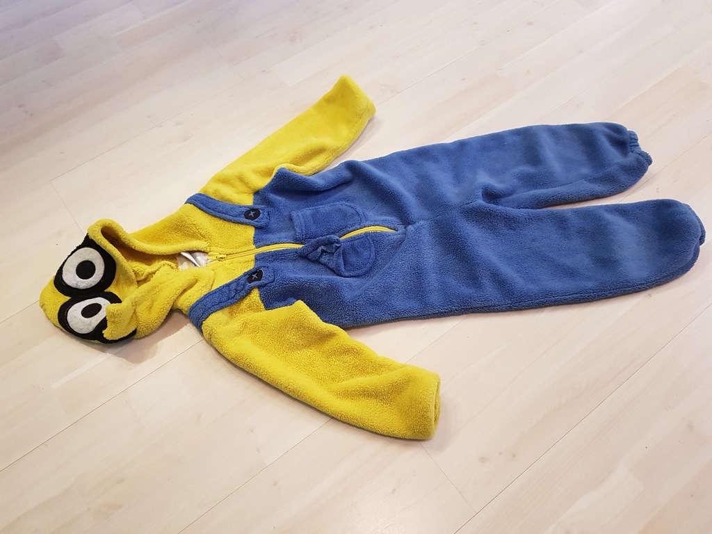 Jak Przebrać Dziecko Za Minionka PRZEBRANIE KOSTIUM MINIONKI MINIONEK MINIONKA 885 - 7399582786