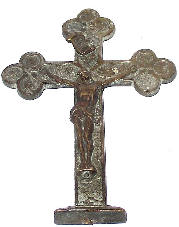 KRZYŻ MOSIĘŻNY KONICZYNOWY, STARY