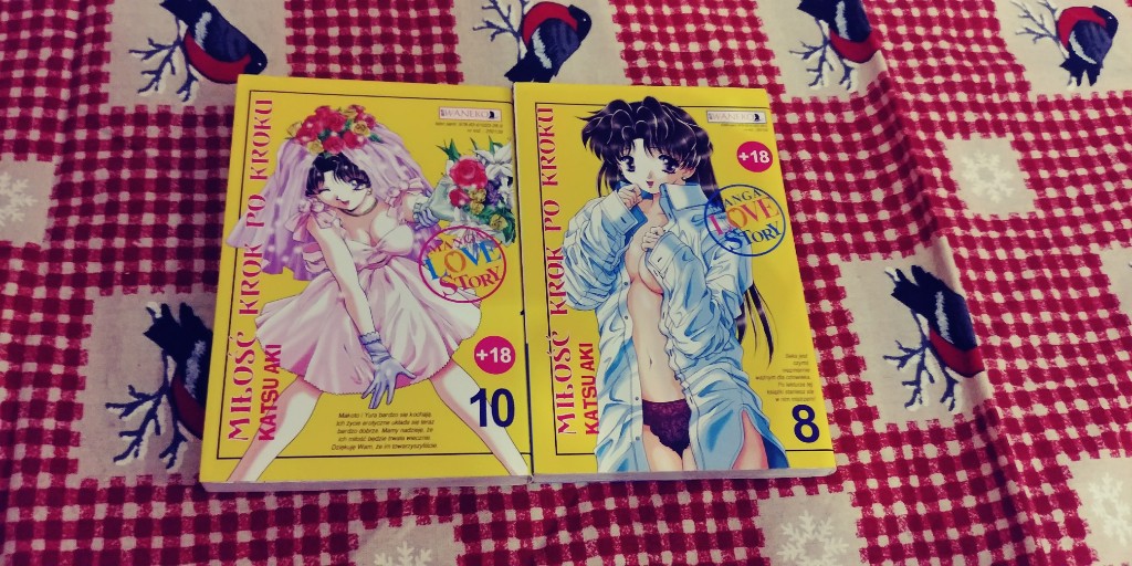 miłość krok po kroku 8 i 10 tom manga anime komiks