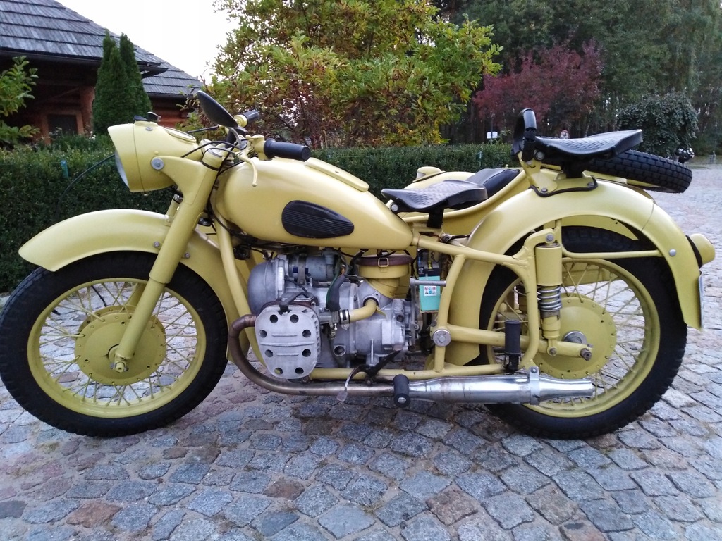K750 Dniepr Ural M-72 z wózkiem bocznym K 750 M72