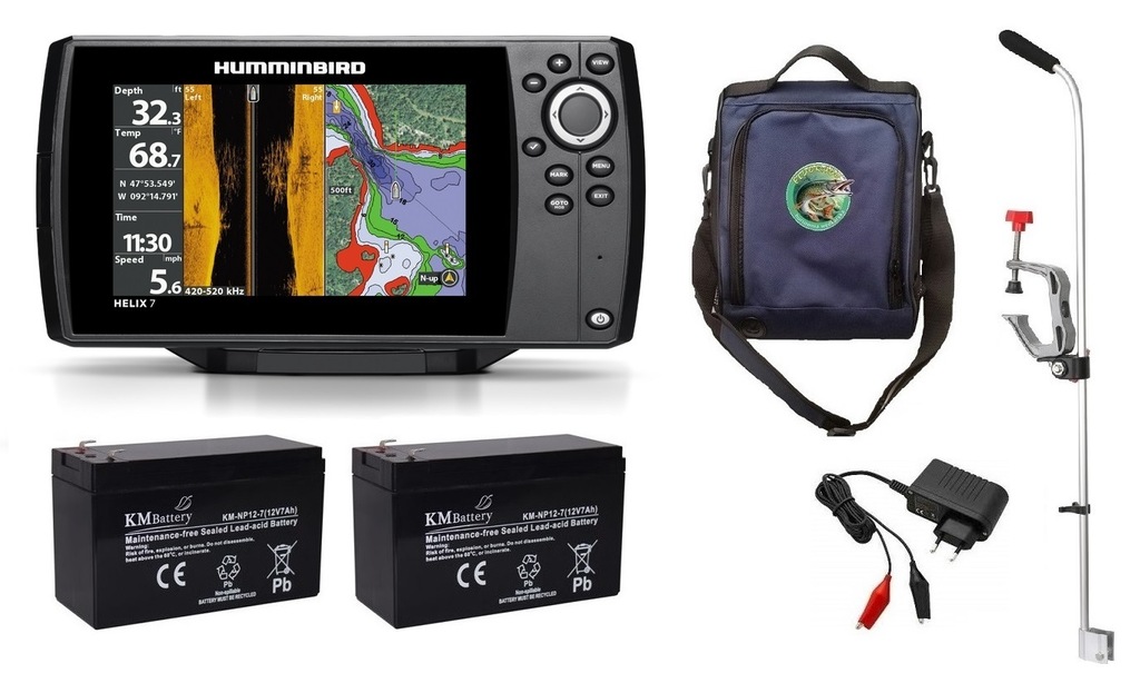 Humminbird Echosonda GPS HELIX 7 SI CHIRP G2 Zest.