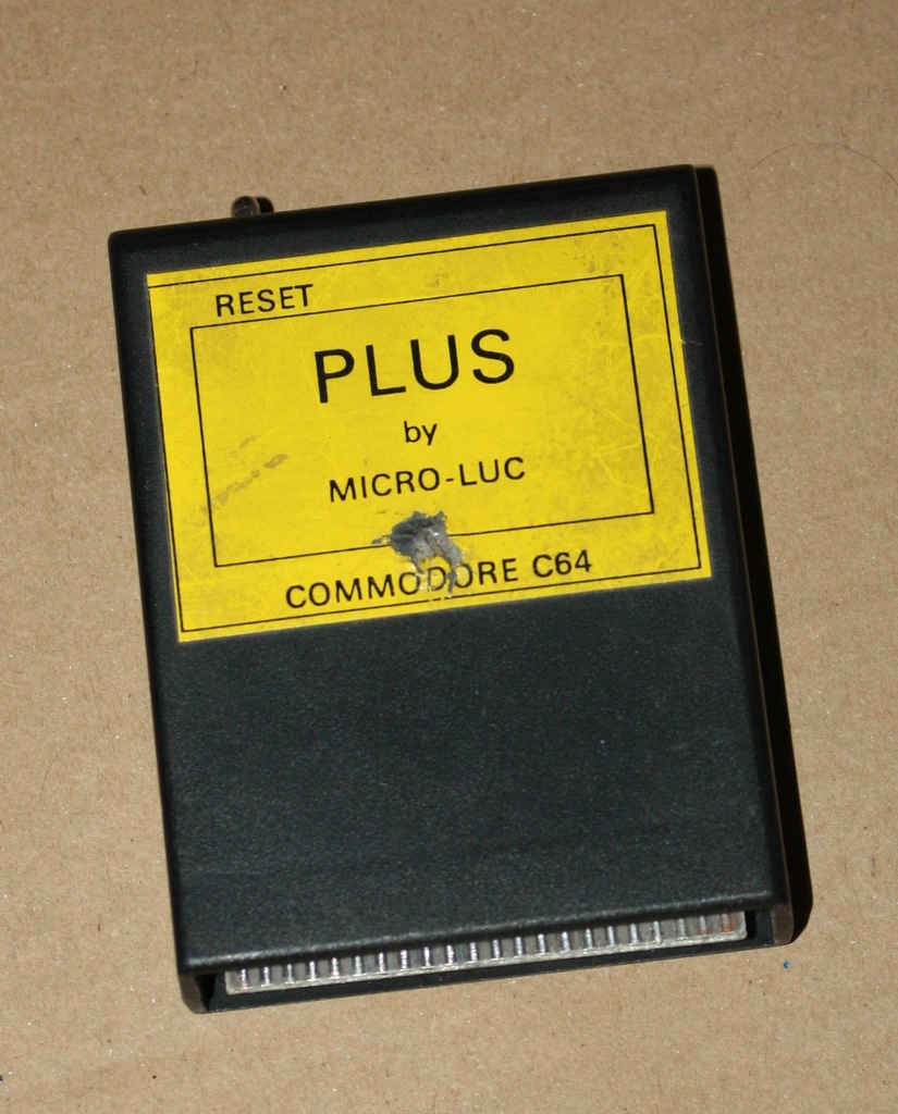 kartridż dla C64 i 128 Micro Luc CARTRIDGE PLUS