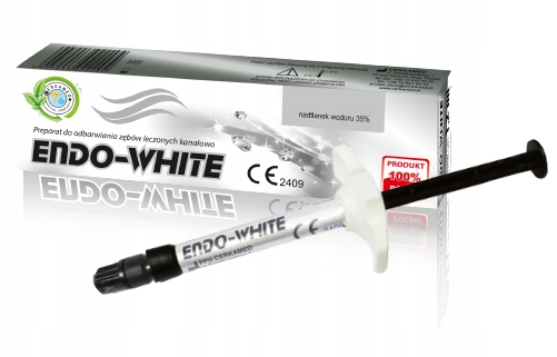ENDO-WHITE 1,2ml - CERKAMED ODBARWIANIE ZĘBÓW