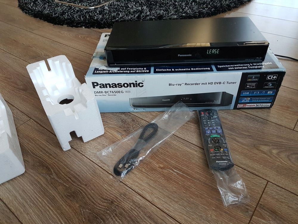 Nagrywarka DVD PANASONIC DMR-BCT650EG 500GB HDD