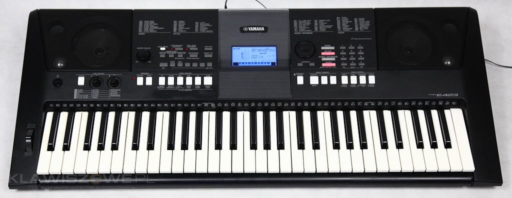 YAMAHA PSR-E423 KEYBOARD DO NAUKI + POKROWIEC