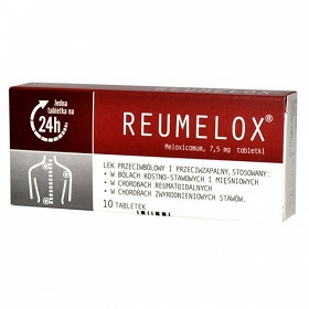 REUMELOX 7,5 MG, 10 tabletek, APTEKA