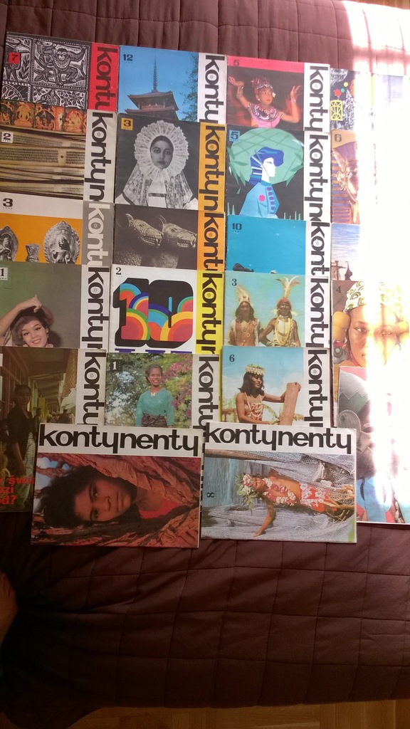 KONTYNENTY, 22 NUMERY Z LAT 1965-1975